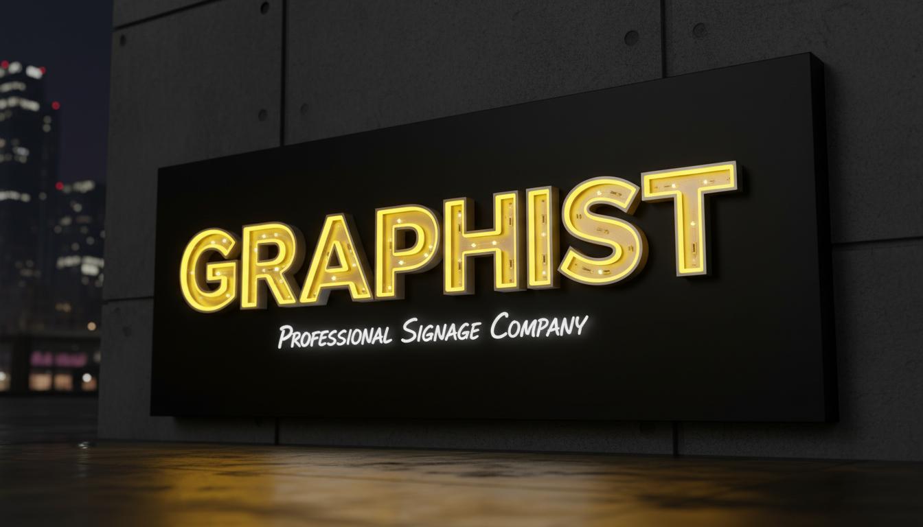 Illuminated fascia sign in Nottingham